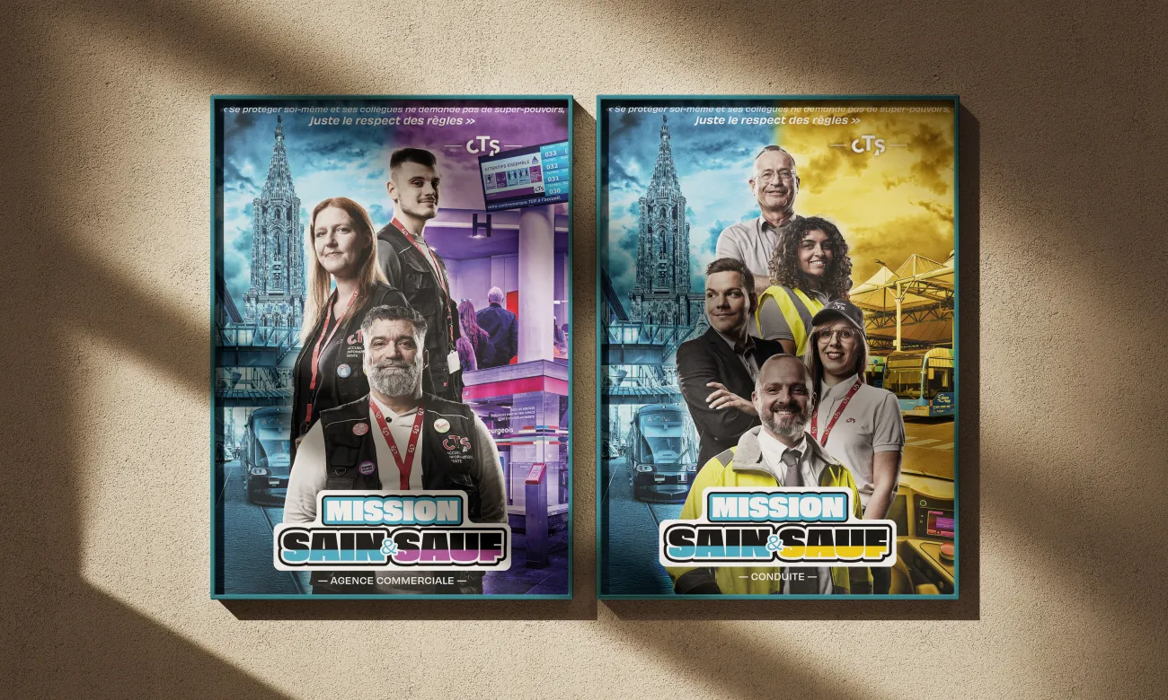 CTS Affiches Mission Sain&Sauf