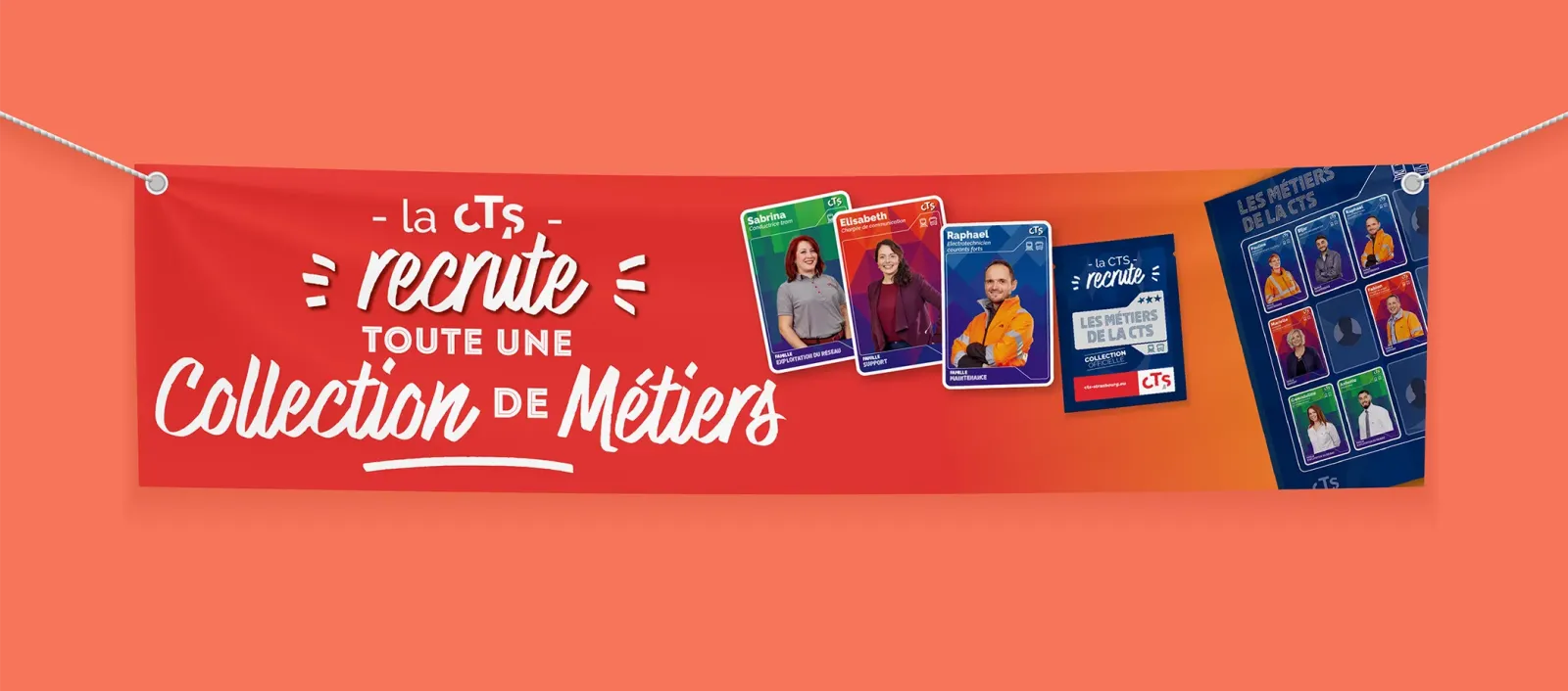 CTS collection de métiers - bannière