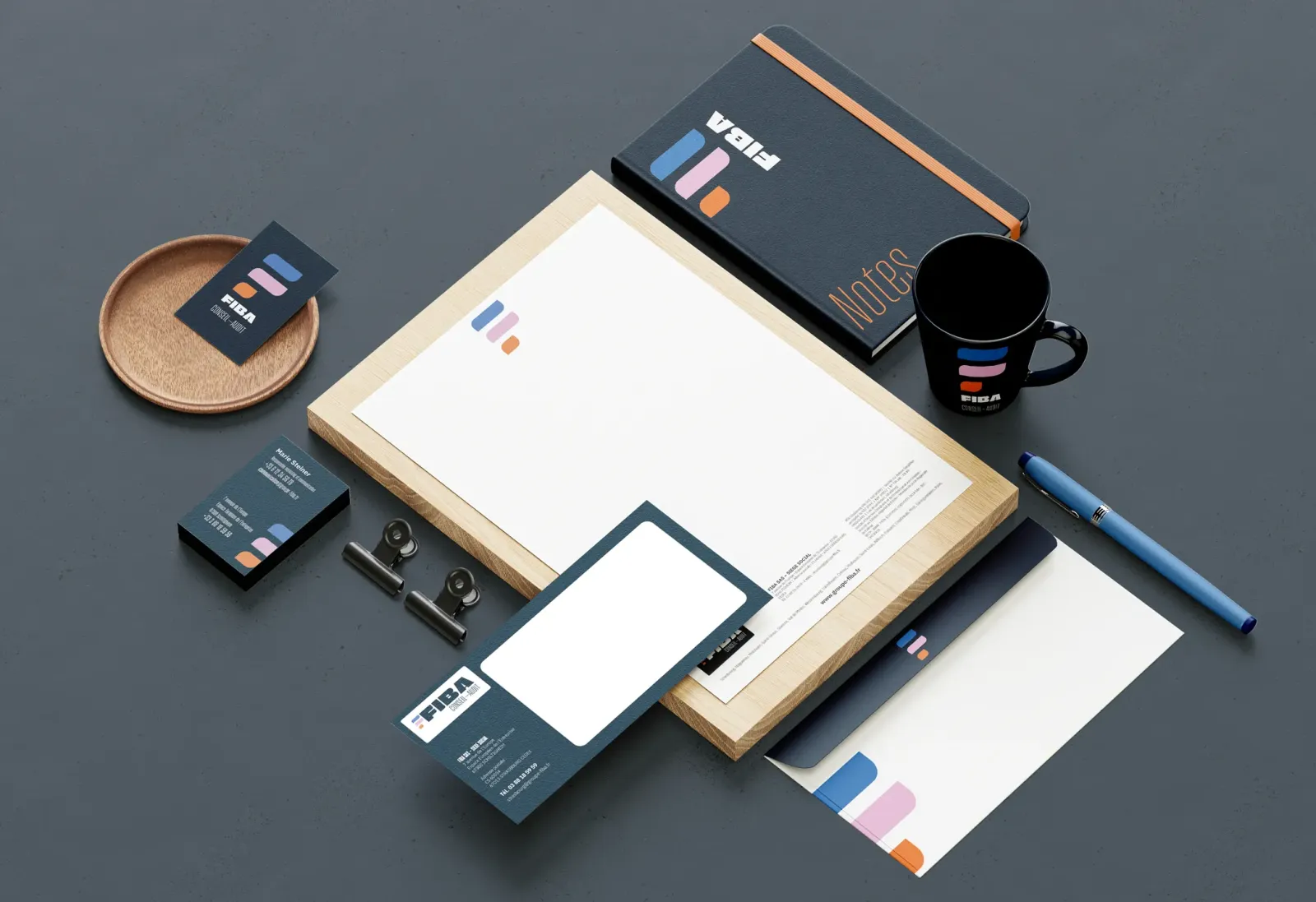 FIBA identité graphique