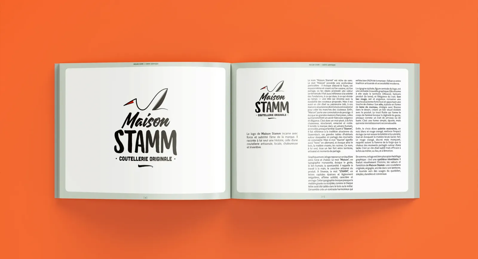 Maison STAMM charte graphique