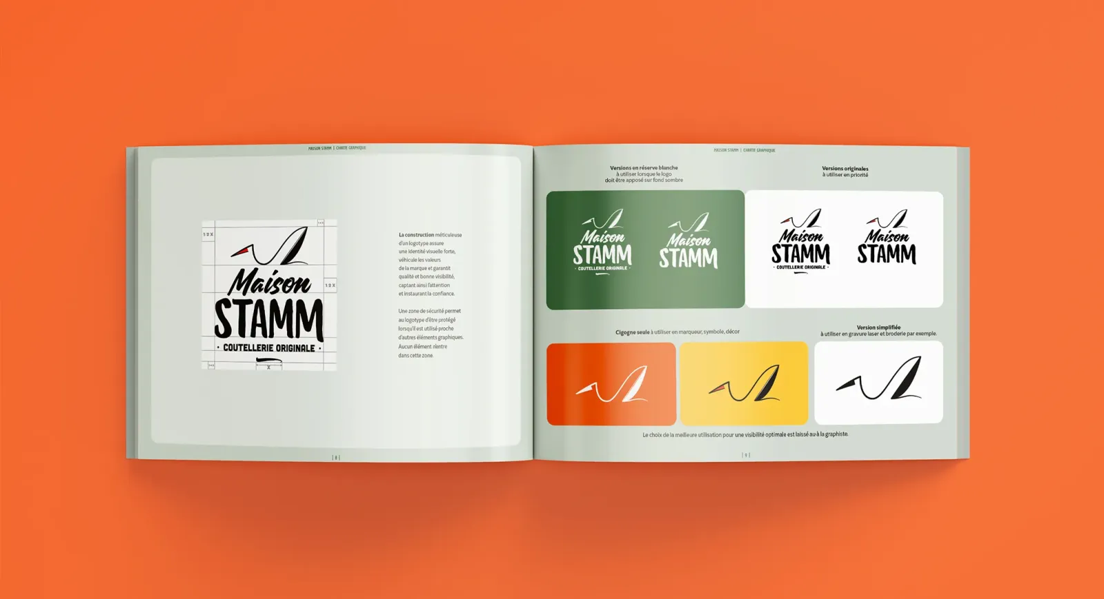 Maison STAMM charte graphique