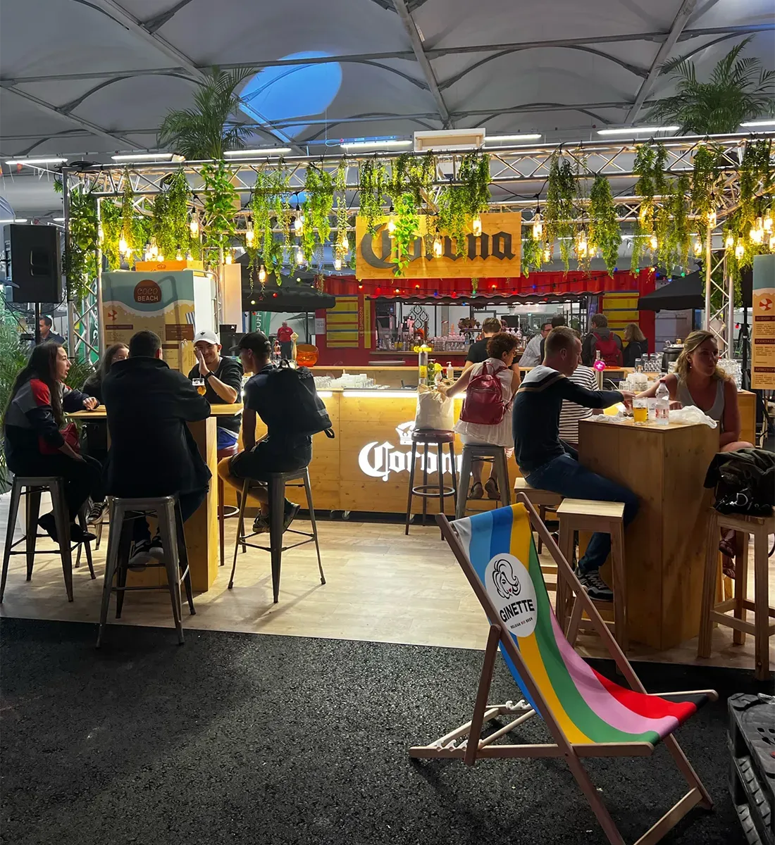 Stand ABInBev / Corona (salon EGAST et Foire Européenne de Strasbourg)