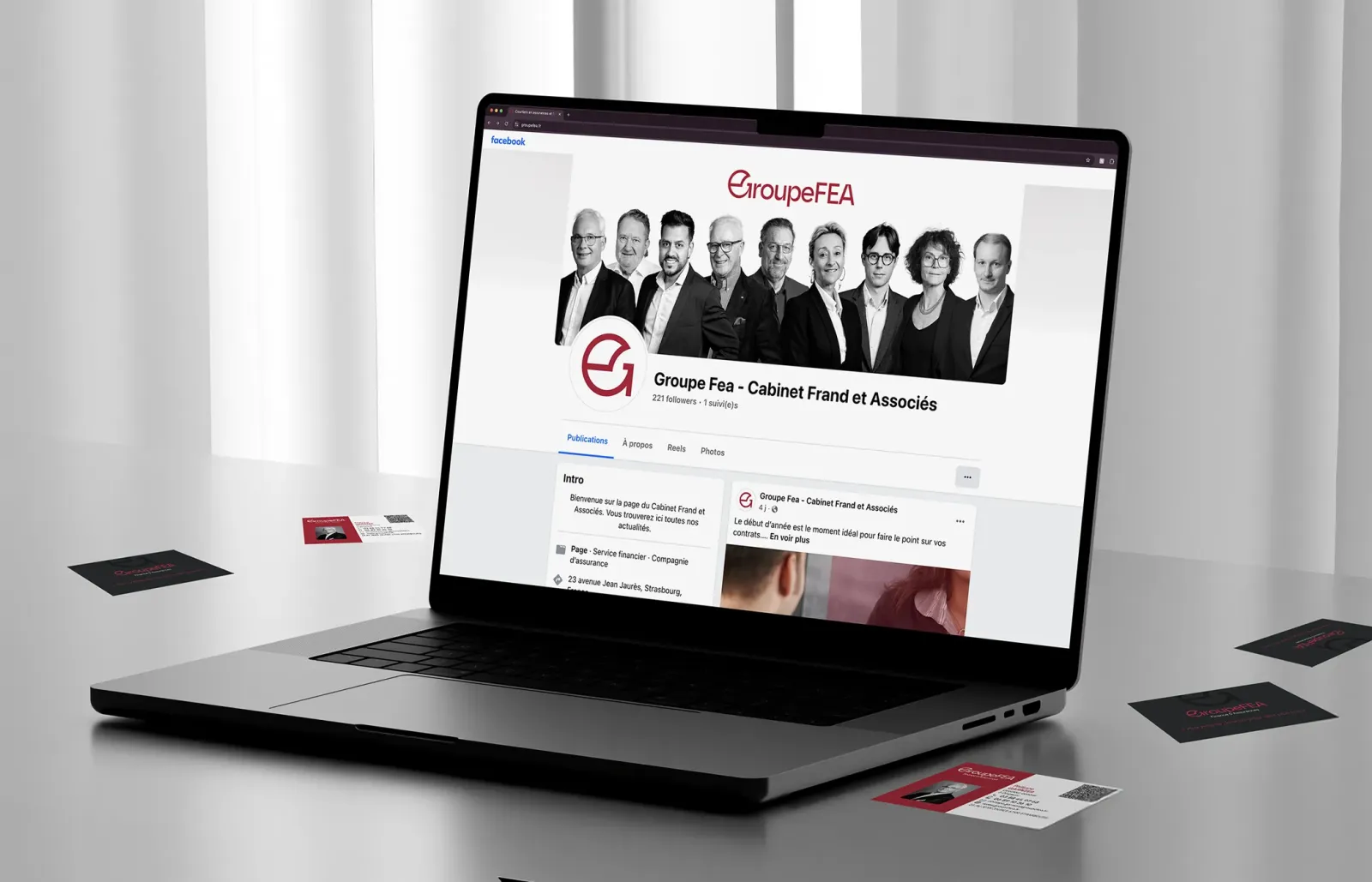 Groupe FEA page facebook