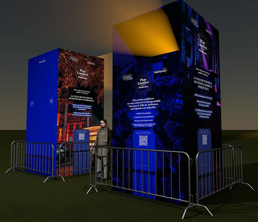 Projection des QR Codes