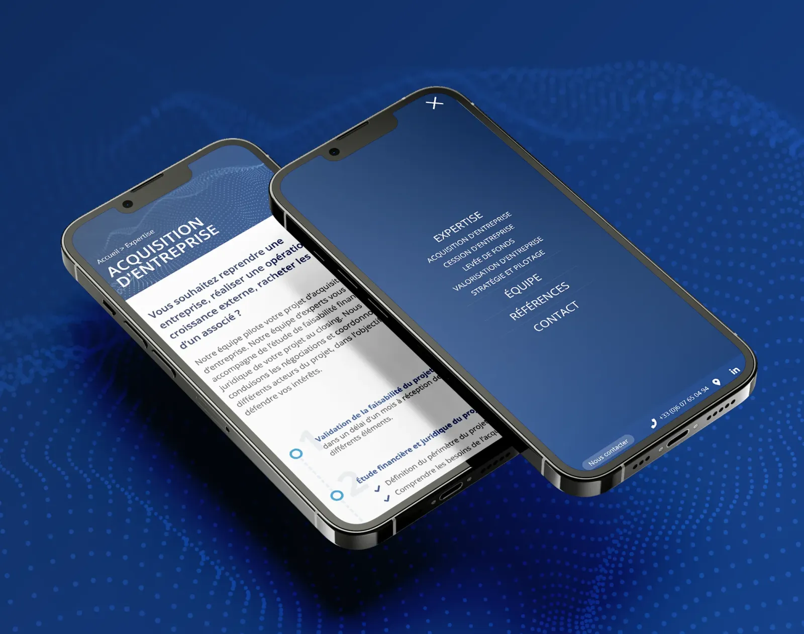 JC Conseils site web mobile responsive