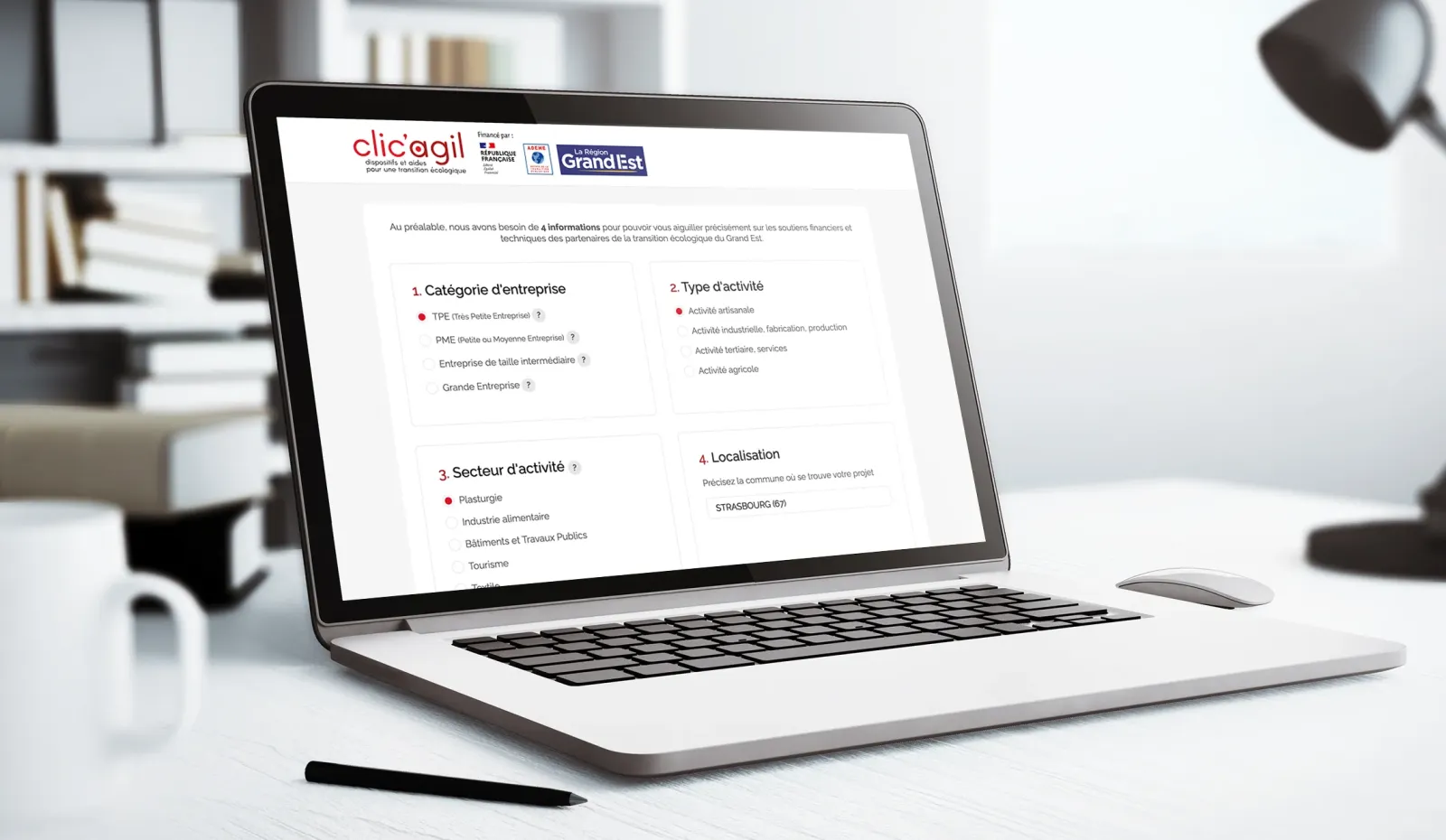 Site clic'agil