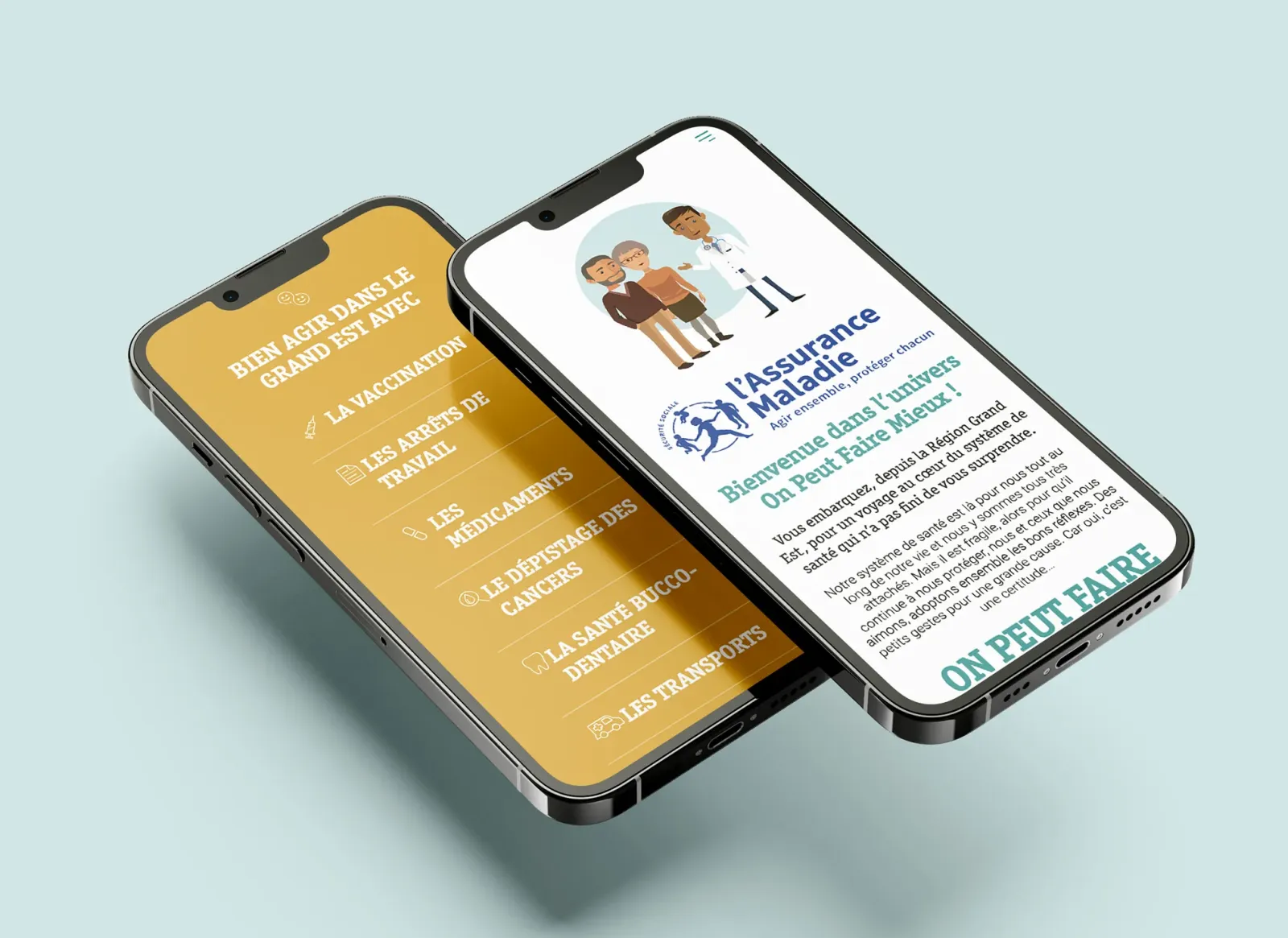 Site internet mobile on-peut-faire-mieux.com