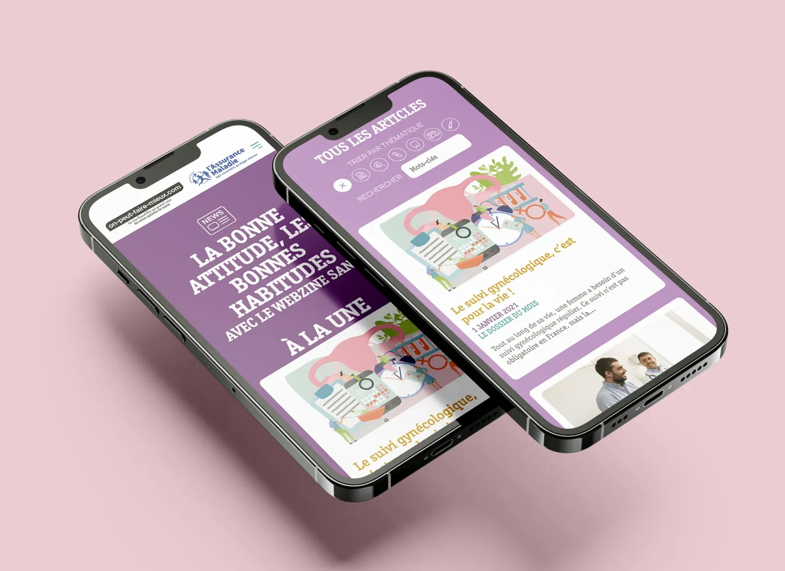 Site internet mobile on-peut-faire-mieux.com