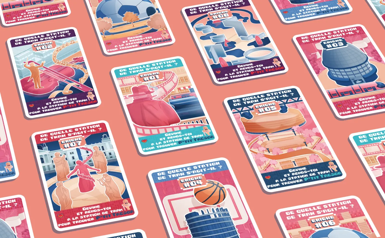 Illustrations cartes indices