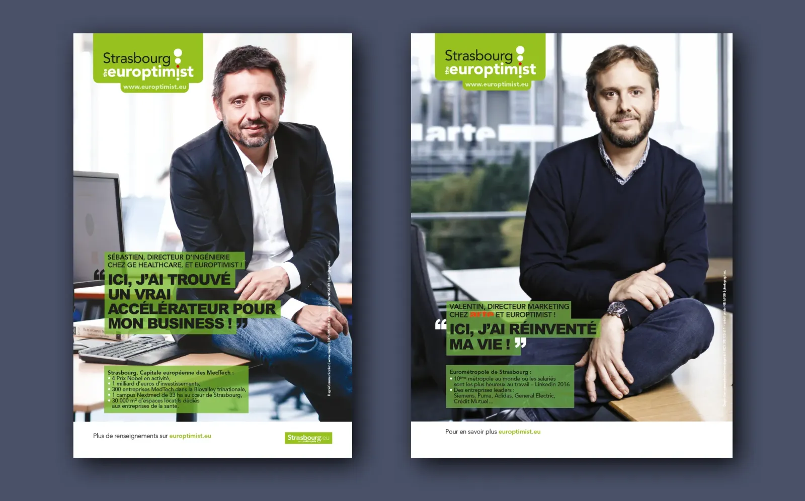 Annonces Presse Strasbourg the Europtimist, promotion du territoire 