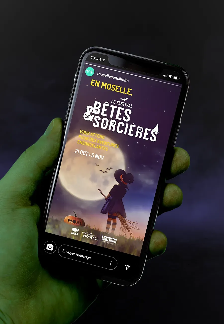 Story Instagram festival Bêtes & Sorcières