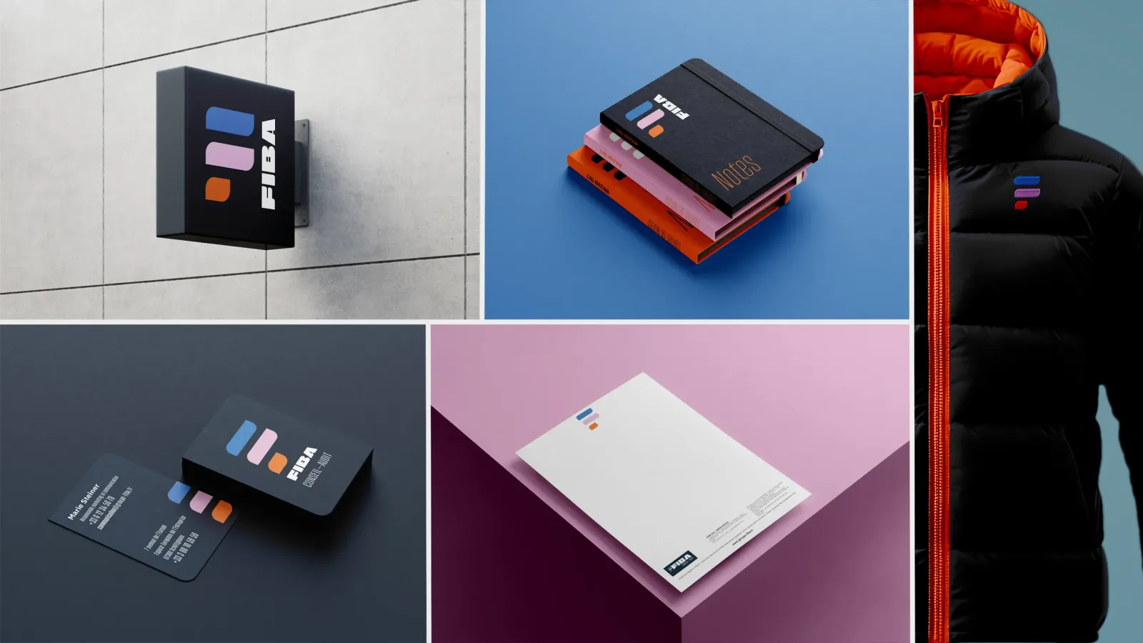 FIBA identité graphique