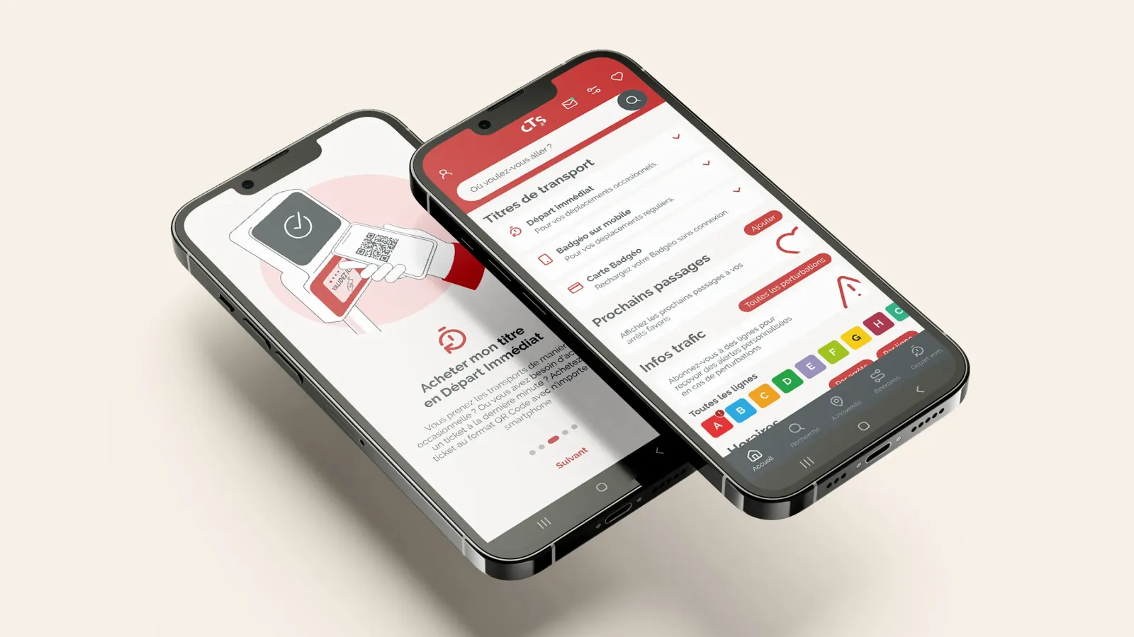 UX/UI Design appli CTS
