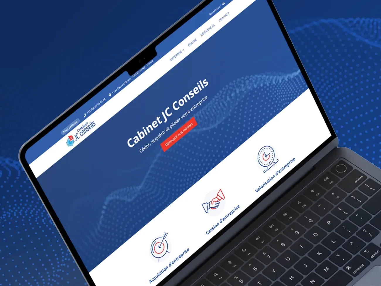 JC Conseils site internet