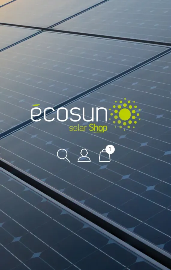 Site e-commerce ECOSUN Solar Shop