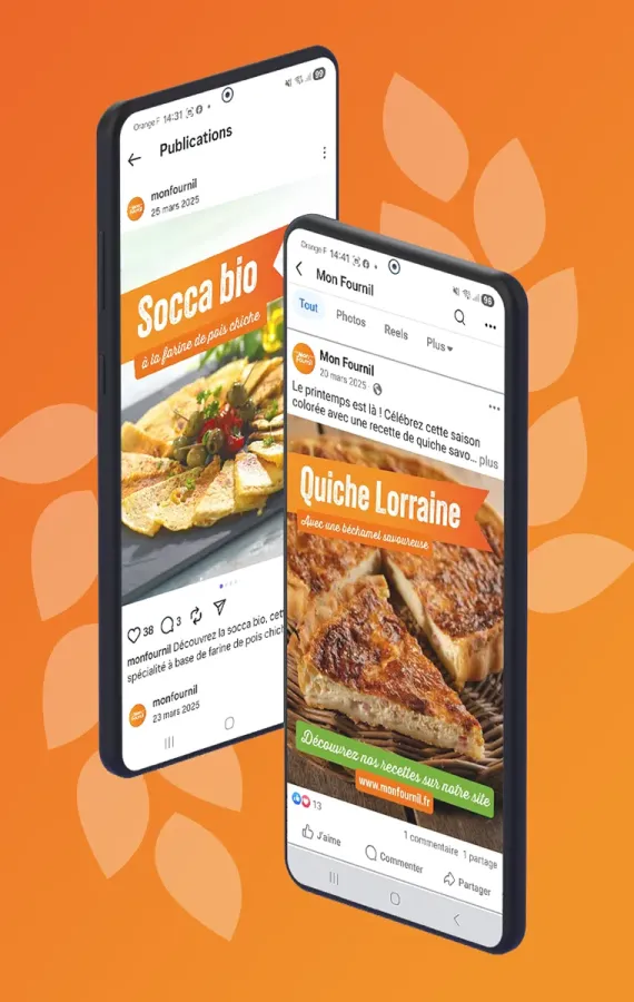 Mon fournil posts réseaux sociaux