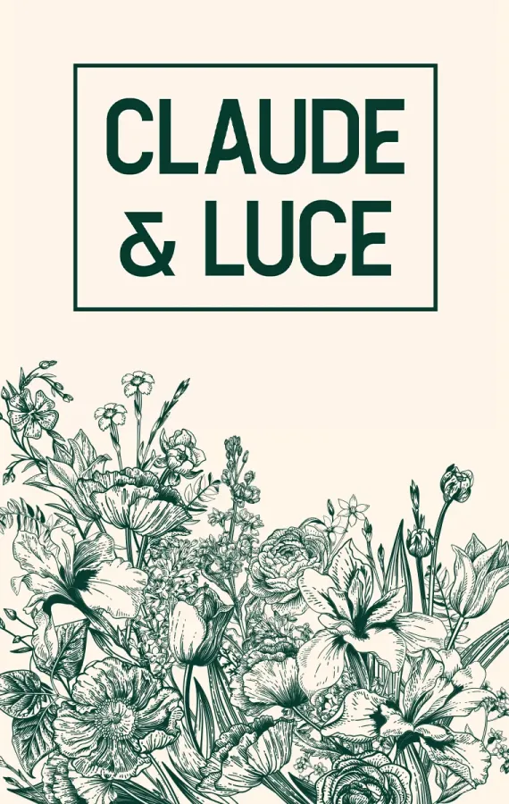 Création de l'identité de marque Claude & Luce
